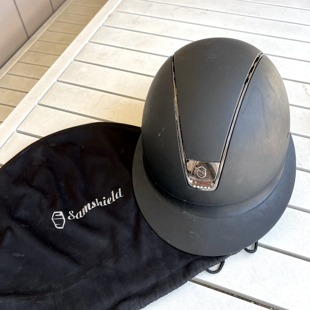 Swarovski Samshield SHOW HELMET used but great condition!